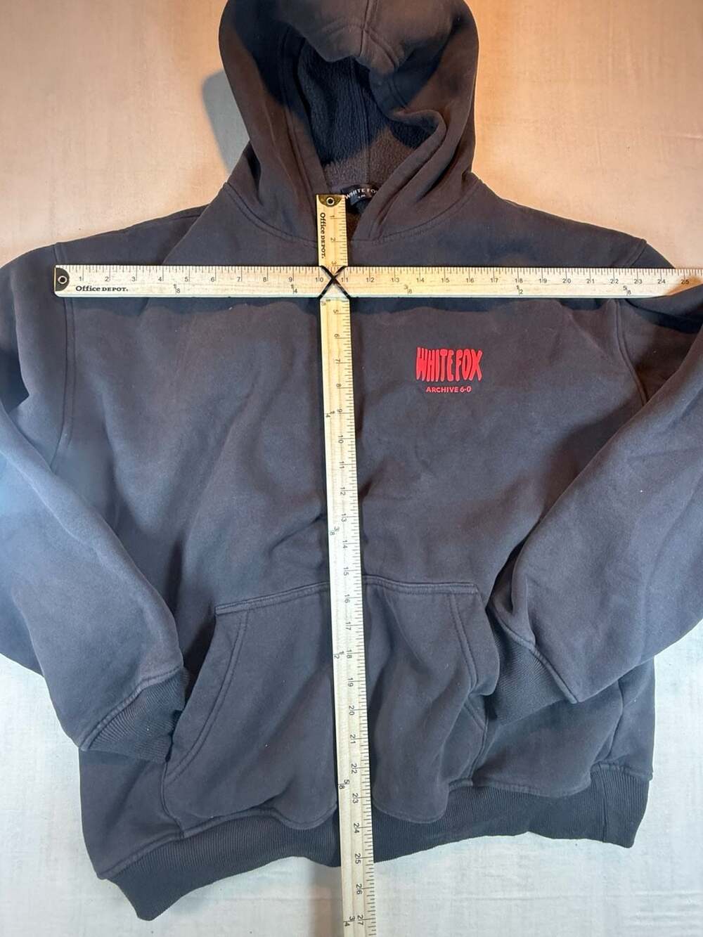 White Fox Archive 6.0 Oversized Hoodie L/XL Gray